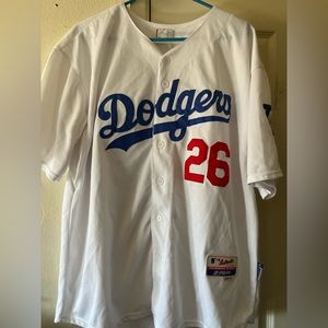 Mens Dodgers jersey || Chase Utley #26 || L